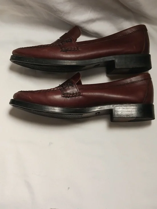 Bass Weejuns Women's Katherine ll Brown Leather Penny Loafers - Picture 5 of 9